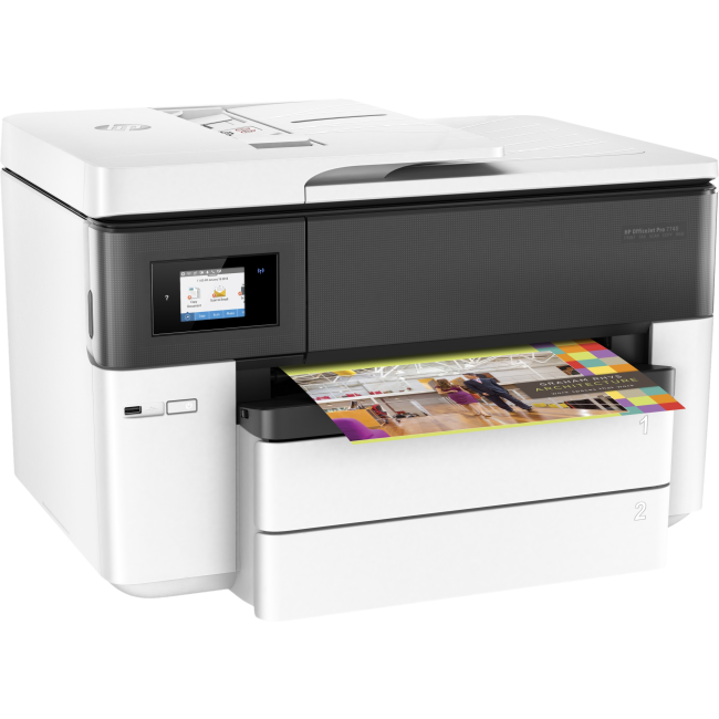Drukarka A3 HP OfficeJet Pro 7730 / Mała do domu / Tanie Tusze /Scan